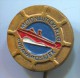 DRAVA Osijek Croatia - Motonautical Club, Boat, Vintage Pin Badge - Kanu