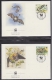 Bulgaria 1989   WWF /  Batts 4v 4 FDC  (W751) - Unused Stamps