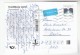 2008 CZECH REPUBLIC Stamps COVER (postcard  Frantiskovy Lazne) To Germany Priority Airmail Label - Covers & Documents