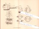 Original Patent  - Wide Range Drill-Chuck & Tool Company In Muncie , Indiana, USA  , 1906 ,  !!! - Muncie