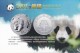Delcampe - Panda - 31 Prepaid Cards Booklet Of China's Panda Commemorative Coins Patterns 1984-2014 - 5 - 99 Cartoline