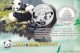 Delcampe - Panda - 31 Prepaid Cards Booklet Of China's Panda Commemorative Coins Patterns 1984-2014 - 5 - 99 Cartoline