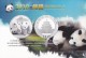 Delcampe - Panda - 31 Prepaid Cards Booklet Of China's Panda Commemorative Coins Patterns 1984-2014 - 5 - 99 Cartoline