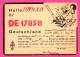 QSL - Radio - STETTIN - Hallo ON4XB Hr DE 1785b Deutschland - Dessin - Télégramme - Hartley - 1936 - DASD - Amateurfunk