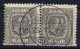 ICELAND: Mi Nr 38  Used  1902  Pair - Used Stamps