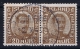 ICELAND: Mi Nr 101  Used  1921  Pair - Used Stamps