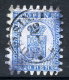 FINLAND 1866 20 P. Blue With Roulette II, Used.  Michel 8 Bx - Gebraucht