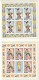 BARBUDA 4 Perforated Sheets Of 5 Mint Without Hinge - 1974 – West Germany