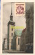 CARTE DE PHOTO CESKOSLOVENSKO CARTE MAXIMUM 1950 BRNO CHRAM SV JAKUBA - Lettres & Documents