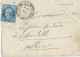 1872 - PUY DE DOME - VARIETE CASSURE Sur ENVELOPPE De EGLISE NEUVE D'ENTRAIGUES Avec GC 4690 - IND 12 (80 EURO) - 1871-1875 Cérès