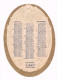 Delcampe - COLLESANO ( PA) Anno 1930 / Giardini D'Italia - Calendario Pubblicitario _ Premiata Sartoria " G. VACCARELLA " Collesano - Petit Format : 1921-40
