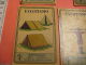 5 Boy Scout Card SET 5  Sun Orientation Reading Topgraphical Maps Tents PUB Rare - Scoutisme