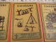 6 Boy Scout Card SET 6 Complete Camp Fires Food Furniture Hygene Tents PUB Rare Scouts Padvinderij - Autres & Non Classés