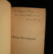 Guerre 14-18  EN ALSACE RECONQUISE 1917  Jules HOCHE  Envoi De L'auteur - Guerre 1914-18