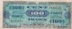 BILLETS - TRESOR - VERSO FRANCE - N° 71445721  SERIE 4   - 100 FRANCS - 1945 Verso France