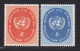 NATIONS UNIES NEW-YORK N°   60 &amp; 61 * MLH Neufs Avec Charnière, TB  (D1303) - Nuovi