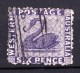 Western Australia 1865 Swan 6d Violet Wmk Crown CC Used P12.5   SG 57 - Used Stamps