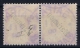 Marianen  Mi Nr 3 I Used 1899-1900  Paar Pair Friedemann  Stempel Nr  1 III Schmutzfleck über P - Mariana Islands