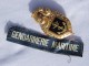 ANCIEN INSIGNE GENDARMERIE MARITIME + PATCH VELCRO - Police & Gendarmerie