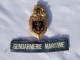 ANCIEN INSIGNE GENDARMERIE MARITIME + PATCH VELCRO - Police & Gendarmerie