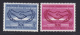 NATIONS UNIES NEW-YORK N°  139 &amp; 140 (*) Neufs Sans Gomme, TB  (D1354) - Neufs