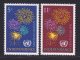 NATIONS UNIES NEW-YORK N°  163 &amp; 164 * MLH Neufs Avec Charnière, TB  (D1372) - Neufs