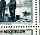 St Pierre Et Miquelon MNH Scott #182 Full Sheet Of 50 40c Port St. Pierre Variety: Splash In Water In Front Of Boat P1/2 - Blocs-feuillets