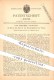 Original Patent - C. Debuysère , Stuttgart , 1884 , Apparat Zum Gelenkigmachen Der Finger , Klaviatur , Musikinstrumente - Historische Documenten