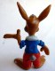 FIGURINE HANSI HASE Walt Disney HEIMO 1960's Pull Bleu Pantalon Rouge - Disney