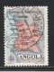 Angola 1955. Scott #387 (U) Map Of Angola - Angola