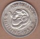 AC - AUSTRALIA - 1 SHILLING 1954 SILVER COIN VF+ - Shilling