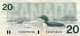 Bank Of Canada - 20 - Vingt Dollars Txenty - Ottawa 1991 - Huart à Collier - Common Loon - Canada