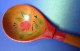 USSR Russian Khokhloma - Vintage Soviet Wooden Spoon Soviet Cutlery - Kitchen Decor - Collectibles - Spoons