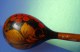 Delcampe - 2/2. USSR Russian Khokhloma Hohloma Vintage Soviet Wooden Spoon Soviet Cutlery - Kitchen Decor - Collectibles - Löffel