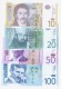 Serbia Banknotes, 10,20,50,100 Dinara 2013,2014, Unc - Serbia