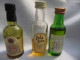 Ancienne Mignonnette Alcool : WHISKY : LONG JOHN, TALISKER Et J.B.. Buticulamicrophilie. - Miniature