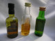 Ancienne Mignonnette Alcool : WHISKY : LONG JOHN, TALISKER Et J.B.. Buticulamicrophilie. - Miniature