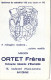 CALENDRIER 1966 ORTET Frères  Entreprise Générale D'Electricité  BAYONNE - Tamaño Pequeño : 1961-70