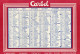 Delcampe - CALENDRIER DE BUREAU 1960 CARBEL *Carbones *Rubans *Stencils *Encres Pour Duplicateurs - Petit Format : 1941-60