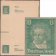 Allemagne 1927. Essai De Carte Postale, Entier D'usage Courant Dentelé. Deux-demi Cartes Se-tenant. Beethoven - Music