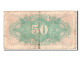 Billet, Espagne, 50 Centimos, 1937, TB - Andere & Zonder Classificatie