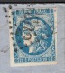 LAC N46R2 Bleu Foncé Nantes-Bordeaux Cad T16. Cote 60€ - 1870 Bordeaux Printing