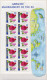 Gibraltar MNH Enlargement Of The EU, Flowers Sheetlets - Other & Unclassified