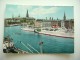 COPENHAGHEN    PORT    SHIP       POSTCARD  USED  NAVE  PIROSCAFO  BATEAUX    BATEAU  STAMPS  REMOVED - Dampfer