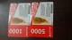 Kazakhstan-activ Prepiad Card-(1000,5000)-(2card)-used+1card Prepiad Free - Kasachstan