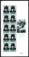 Gibraltar MNH Scott #802-#804 Set Of 3 Minisheets Of 10 John Lennon - 30th Anniversary Wedding In Gibraltar - Gibraltar