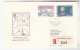 1962 SWITZERLAND FIRST FLIGHT COVER Basel To NICE FRANCE Aviation Malaria Insect Health Medicine Stamps - Covers & Documents