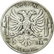 Monnaie, Albania, Vittorio Emanuele III, 5 Lek, 1939, Rome, TTB+, Argent, KM:33 - Albania