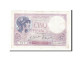 Billet, France, 5 Francs, 5 F 1917-1940 ''Violet'', 1922, 1922-10-19, TTB+ - 5 F 1917-1940 ''Violet''