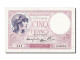 Billet, France, 5 Francs, 5 F 1917-1940 ''Violet'', 1939, 1939-10-19, SPL - 5 F 1917-1940 ''Violet''